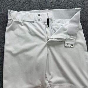 Nike Baseball Pants Men's XL White Polyester Team Engineered Softball Athletic